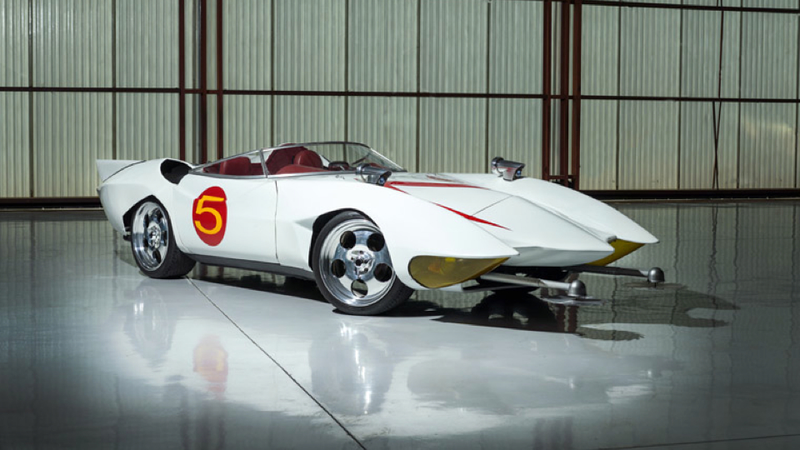 Illustration for article titled Driving The World's Only Official Street Legal Speed Racer Mach 5